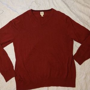 Thrifted Red Sweater